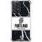 NBA Portland Trail Blazers Marble Galaxy A52 5G Clear Case