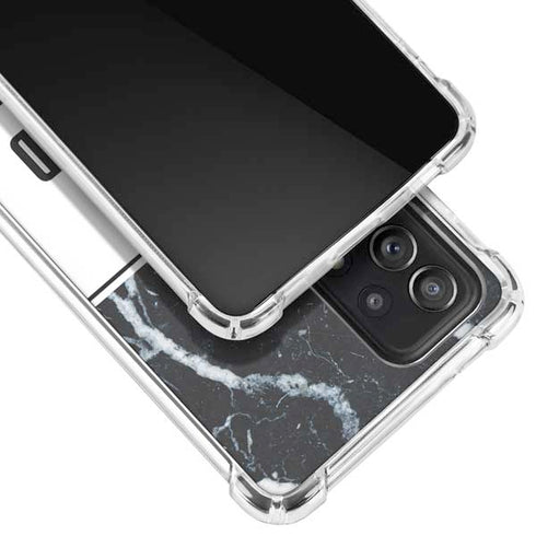 NBA Portland Trail Blazers Marble Galaxy A52 5G Clear Case
