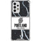 NBA Portland Trail Blazers Marble Galaxy A53 5G Clear Case