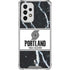 NBA Portland Trail Blazers Marble Galaxy A53 5G Clear Case