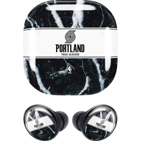 NBA Portland Trail Blazers Marble Galaxy Buds Pro Skin