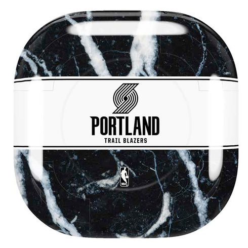 NBA Portland Trail Blazers Marble Galaxy Buds Pro Skin