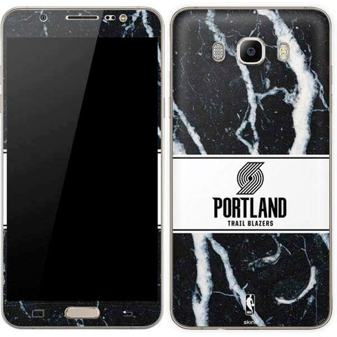 NBA Portland Trail Blazers Marble Galaxy J7 Skin