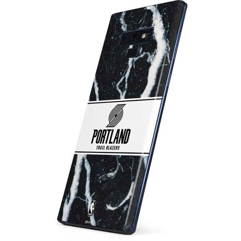 NBA Portland Trail Blazers Marble Galaxy Note 9 Skin