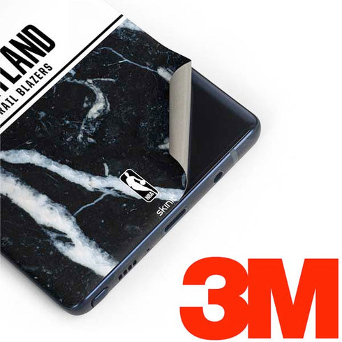 NBA Portland Trail Blazers Marble Galaxy Note 9 Skin