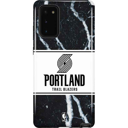 NBA Portland Trail Blazers Marble Galaxy Note20 5G Pro Case