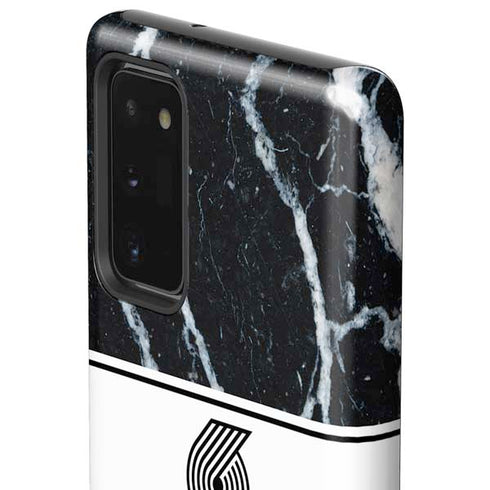 NBA Portland Trail Blazers Marble Galaxy Note20 5G Pro Case