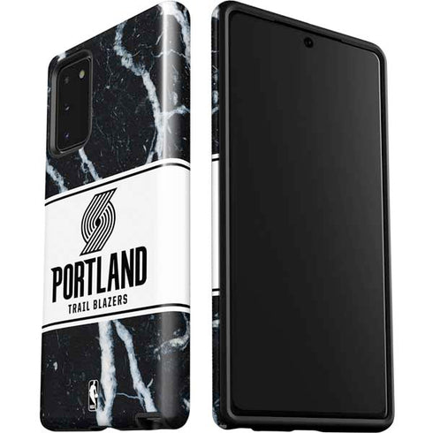 NBA Portland Trail Blazers Marble Galaxy Note20 5G Pro Case