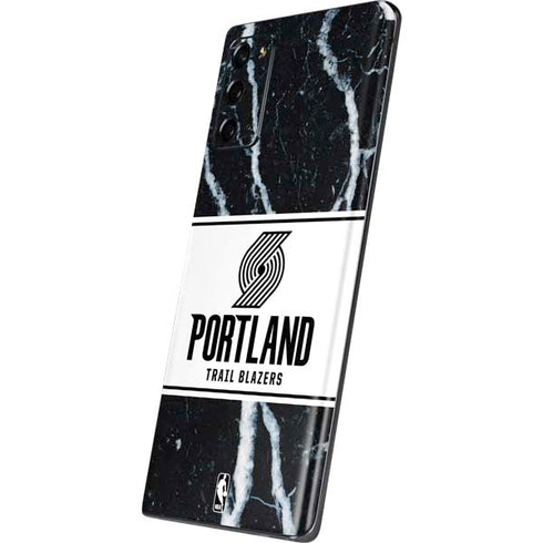 NBA Portland Trail Blazers Marble Galaxy Note20 5G Skin