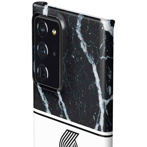 NBA Portland Trail Blazers Marble Galaxy Note20 Ultra 5G Lite Case