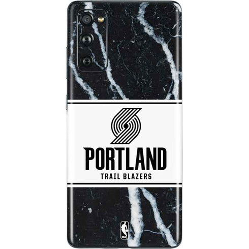 NBA Portland Trail Blazers Marble Galaxy S20 Fan Edition Skin