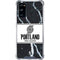 NBA Portland Trail Blazers Marble Galaxy S20 FE Clear Case
