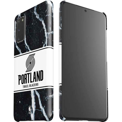 NBA Portland Trail Blazers Marble Galaxy S20 Lite Case
