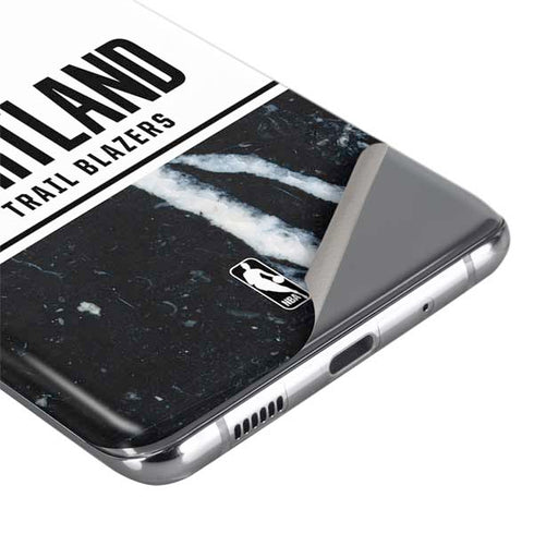 NBA Portland Trail Blazers Marble Galaxy S20 Plus Skin