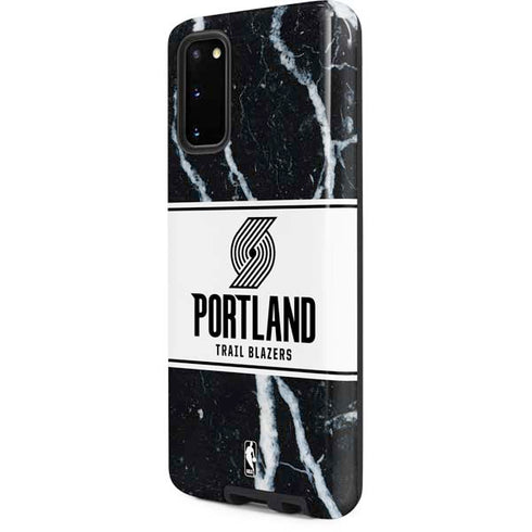 NBA Portland Trail Blazers Marble Galaxy S20 Pro Case
