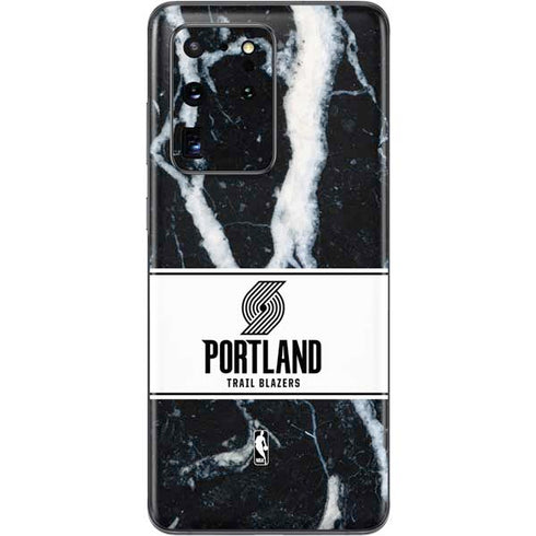 NBA Portland Trail Blazers Marble Galaxy S20 Ultra 5G Skin