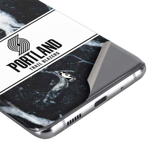 NBA Portland Trail Blazers Marble Galaxy S20 Ultra 5G Skin