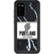 NBA Portland Trail Blazers Marble Galaxy S20 Waterproof Case