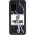 NBA Portland Trail Blazers Marble Galaxy S20 Waterproof Case