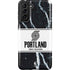NBA Portland Trail Blazers Marble Galaxy S21 FE Pro Case