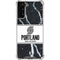 NBA Portland Trail Blazers Marble Galaxy S21 Plus 5G Clear Case