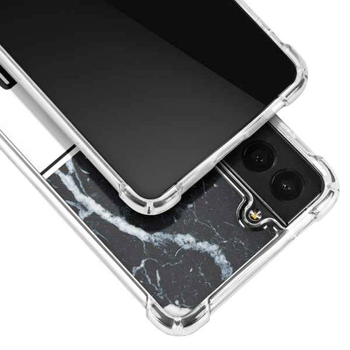 NBA Portland Trail Blazers Marble Galaxy S21 Plus 5G Clear Case