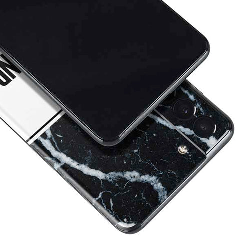 NBA Portland Trail Blazers Marble Galaxy S21 Plus 5G Skin