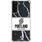 NBA Portland Trail Blazers Marble Galaxy S22 Plus Clear Case