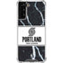 NBA Portland Trail Blazers Marble Galaxy S22 Plus Clear Case