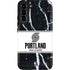 NBA Portland Trail Blazers Marble Galaxy S22 Plus Pro Case