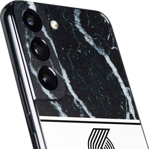NBA Portland Trail Blazers Marble Galaxy S22 Plus Skin