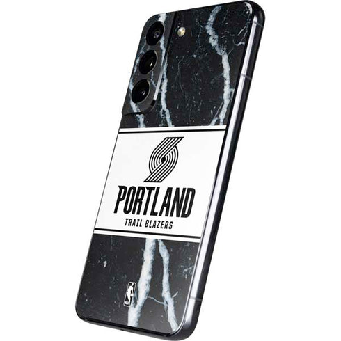 NBA Portland Trail Blazers Marble Galaxy S22 Skin