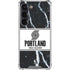 NBA Portland Trail Blazers Marble Galaxy S23 Clear Case