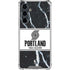 NBA Portland Trail Blazers Marble Galaxy S23 FE Clear Case