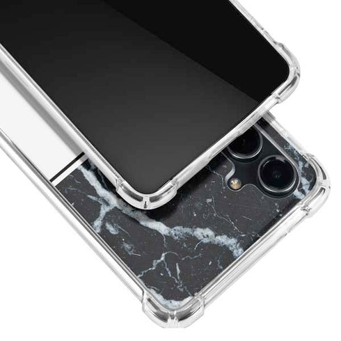 NBA Portland Trail Blazers Marble Galaxy S23 FE Clear Case