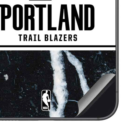NBA Portland Trail Blazers Marble Galaxy S23 FE Skin