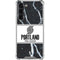 NBA Portland Trail Blazers Marble Galaxy S23 Plus Clear Case