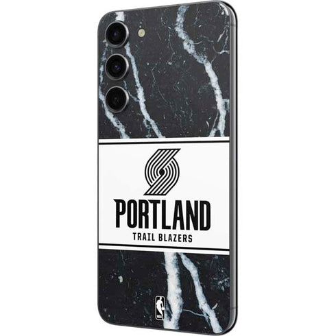 NBA Portland Trail Blazers Marble Galaxy S23 Plus Skin
