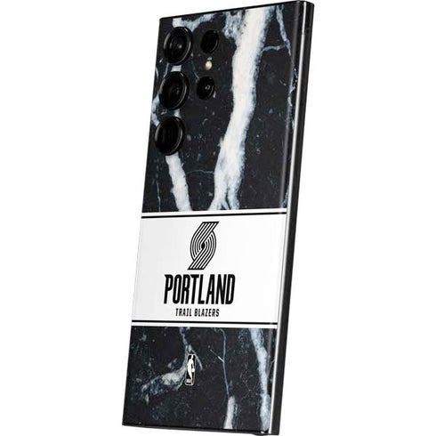 NBA Portland Trail Blazers Marble Galaxy S23 Ultra Skin
