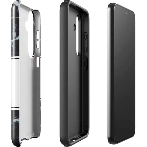 NBA Portland Trail Blazers Marble Galaxy S24 Plus Impact Case