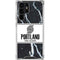 NBA Portland Trail Blazers Marble Galaxy S24 Ultra Clear Case