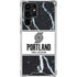 NBA Portland Trail Blazers Marble Galaxy S24 Ultra Clear Case