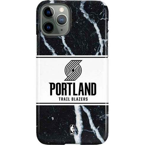 NBA Portland Trail Blazers Marble iPhone 11 Pro Lite Case