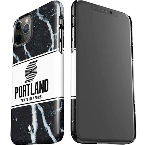 NBA Portland Trail Blazers Marble iPhone 11 Pro Lite Case