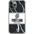 NBA Portland Trail Blazers Marble iPhone 11 Pro Max Clear Case