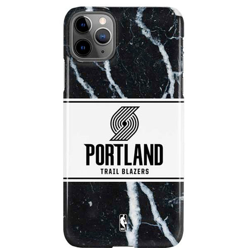 NBA Portland Trail Blazers Marble iPhone 11 Pro Max Lite Case