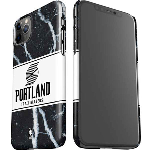 NBA Portland Trail Blazers Marble iPhone 11 Pro Max Lite Case