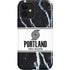 NBA Portland Trail Blazers Marble iPhone 12 Impact Case