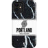 NBA Portland Trail Blazers Marble iPhone 12 Mini Impact Case