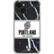 NBA Portland Trail Blazers Marble iPhone 13 Mini Clear Case